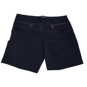 MICHAEL Michael Kors Navy Blue‎ Chino Shorts Size 12